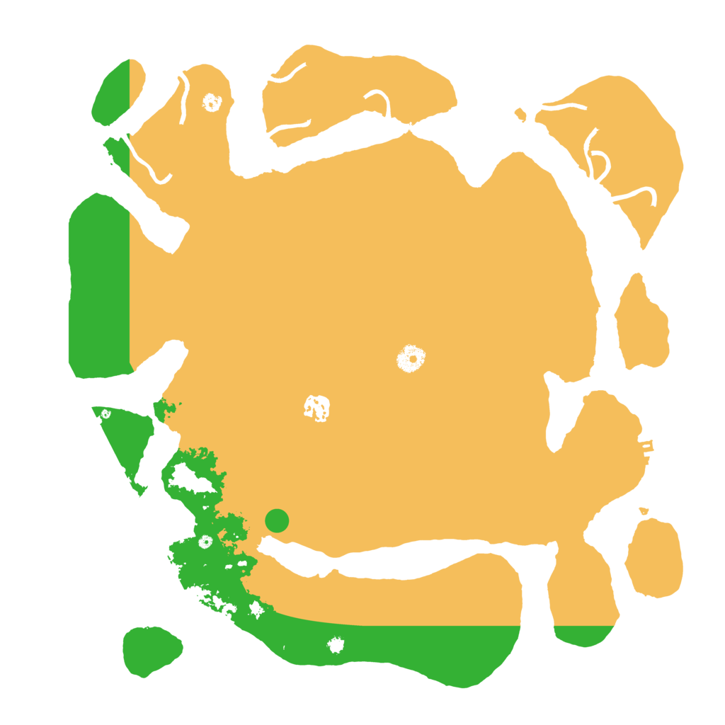 Biome Rust Map: Procedural Map, Size: 4000, Seed: 2096999596