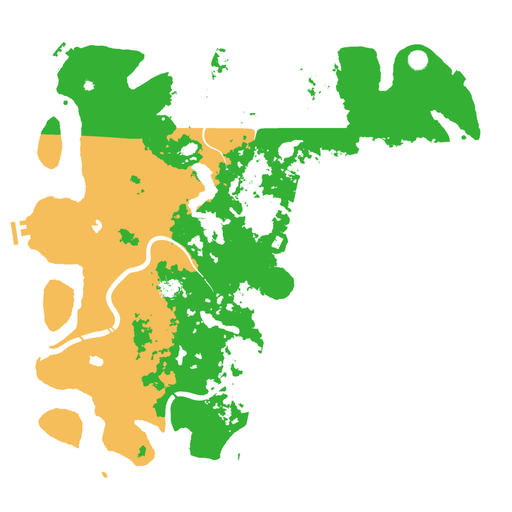 Biome Rust Map: Procedural Map, Size: 4500, Seed: 1559103700