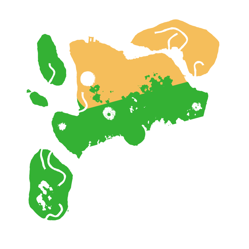 Biome Rust Map: Procedural Map, Size: 3000, Seed: 972150458