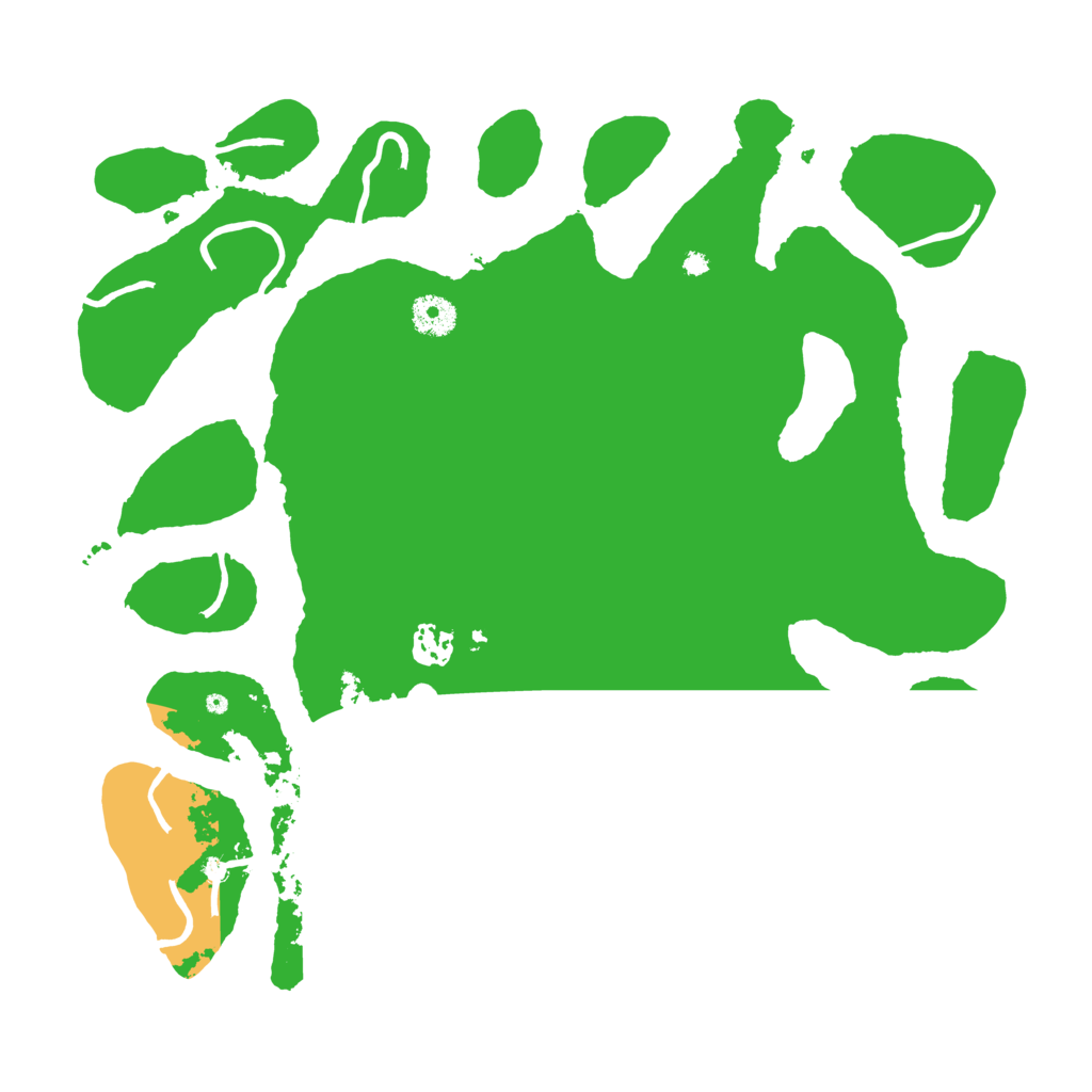 Biome Rust Map: Procedural Map, Size: 3800, Seed: 63945443