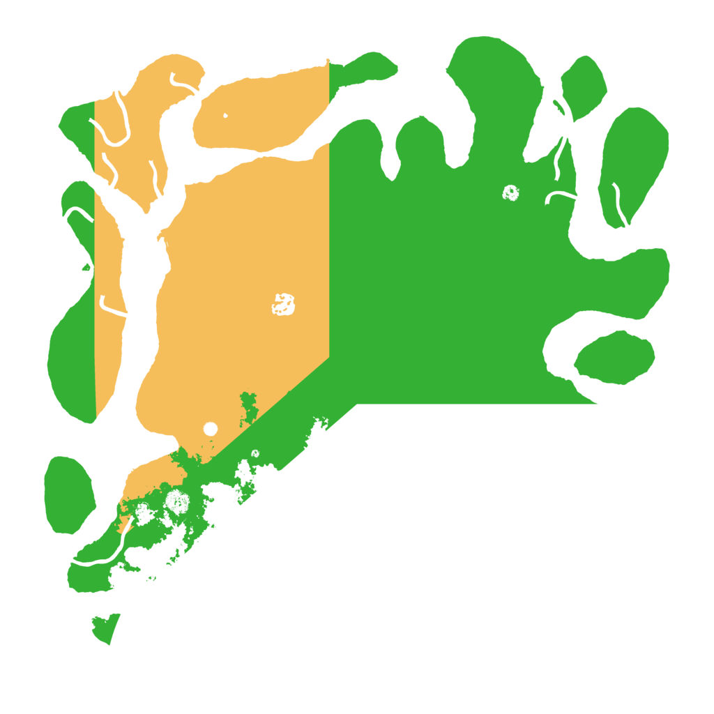 Biome Rust Map: Procedural Map, Size: 4500, Seed: 466808140