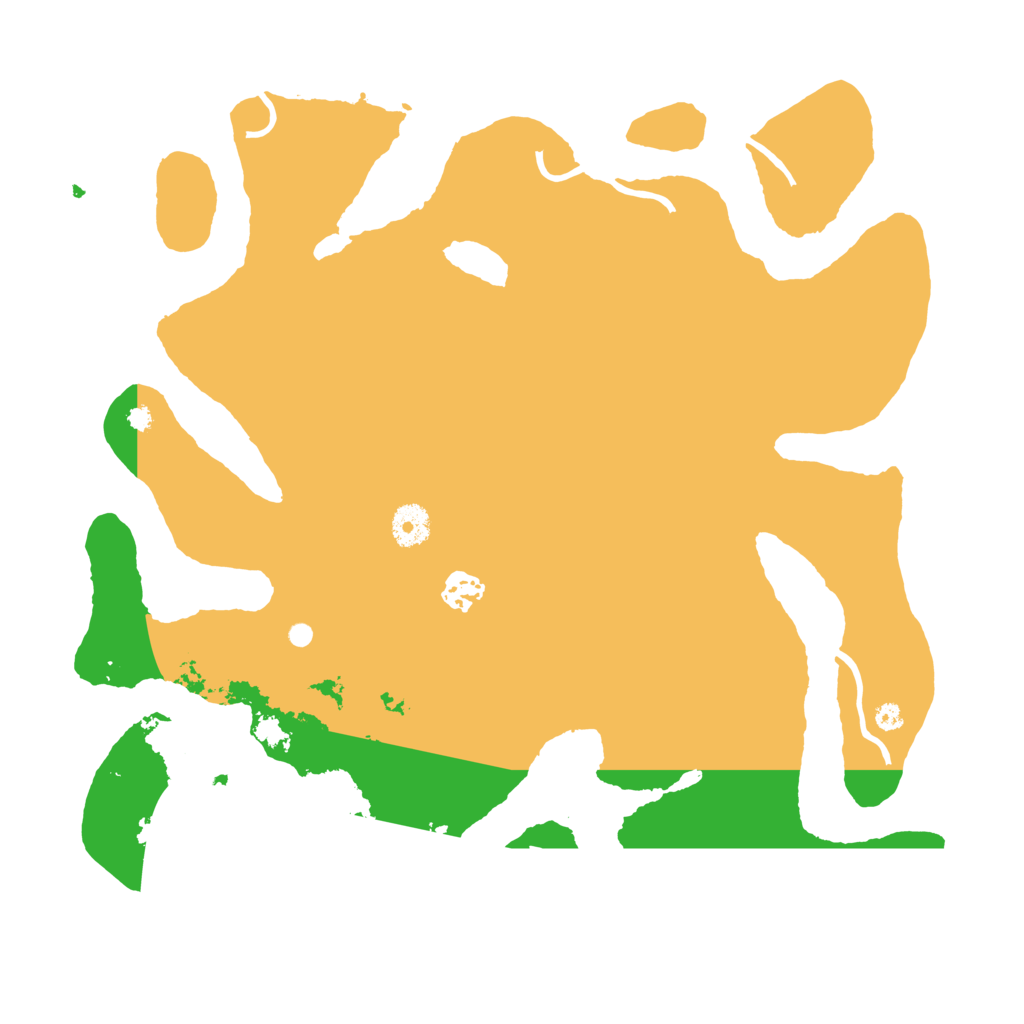 Biome Rust Map: Procedural Map, Size: 3800, Seed: 6451029