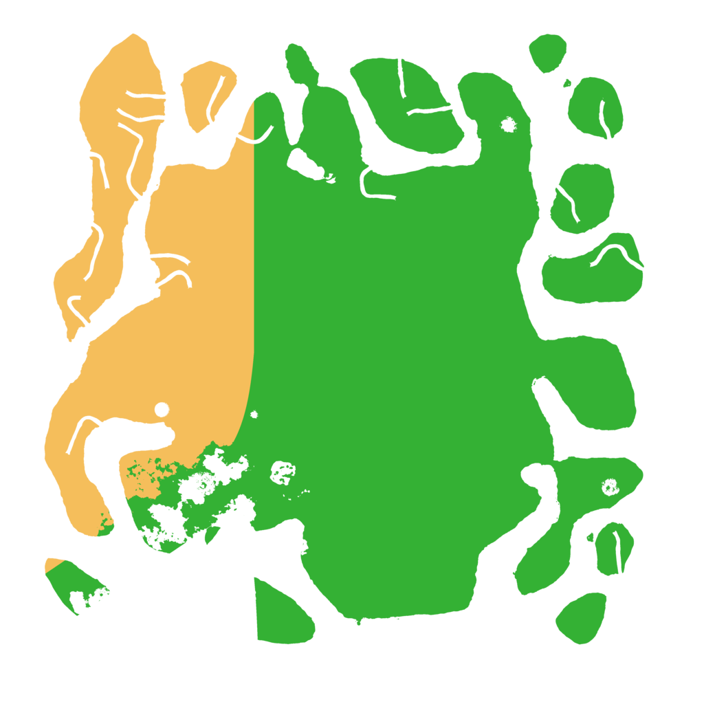 Biome Rust Map: Procedural Map, Size: 4250, Seed: 229250