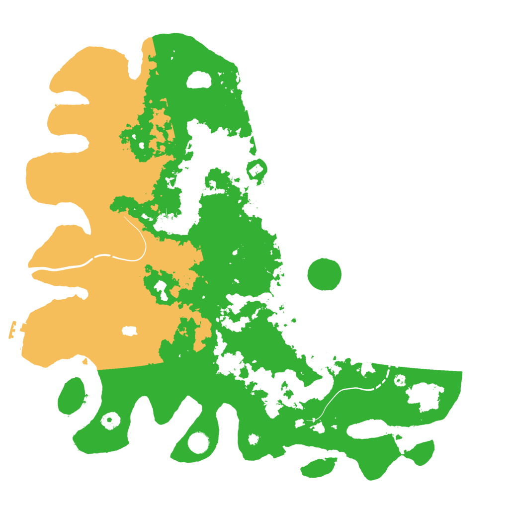 Biome Rust Map: Procedural Map, Size: 4250, Seed: 432327