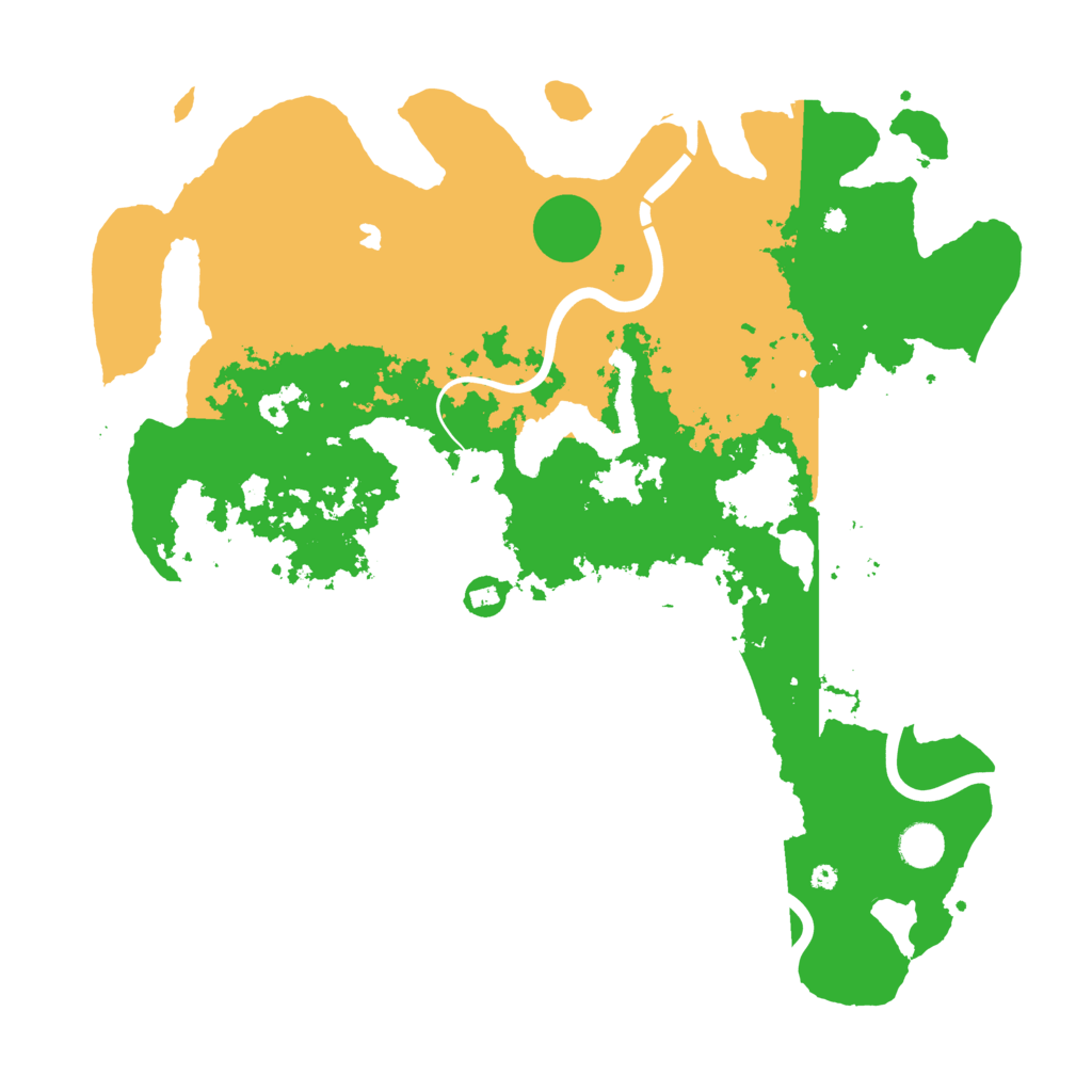 Biome Rust Map: Procedural Map, Size: 4250, Seed: 352257