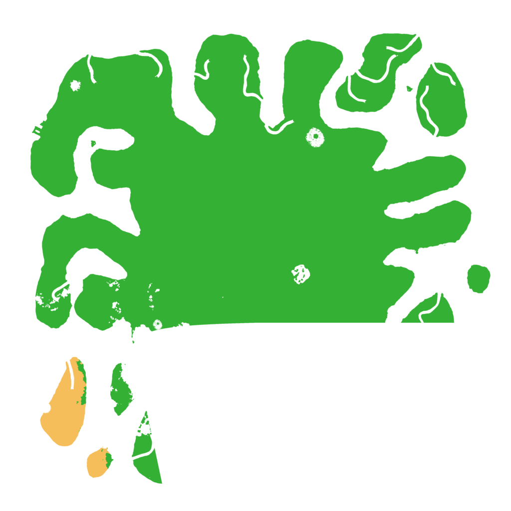 Biome Rust Map: Procedural Map, Size: 4250, Seed: 888294