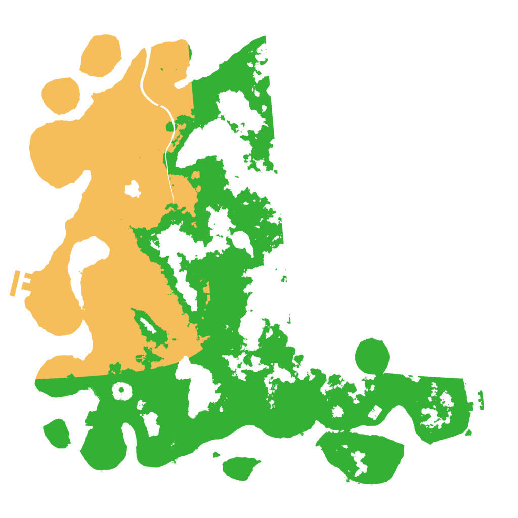 Biome Rust Map: Procedural Map, Size: 4000, Seed: 366
