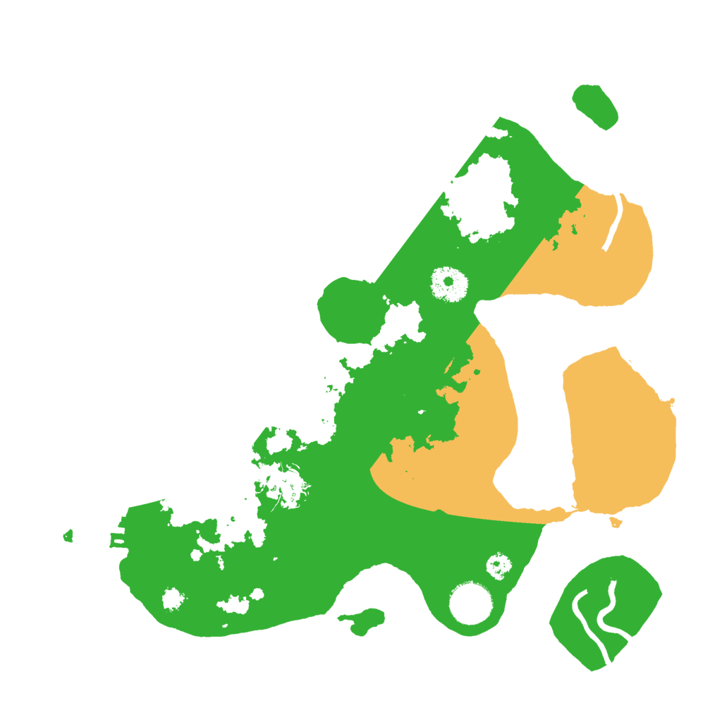 Biome Rust Map: Procedural Map, Size: 3000, Seed: 1041058911