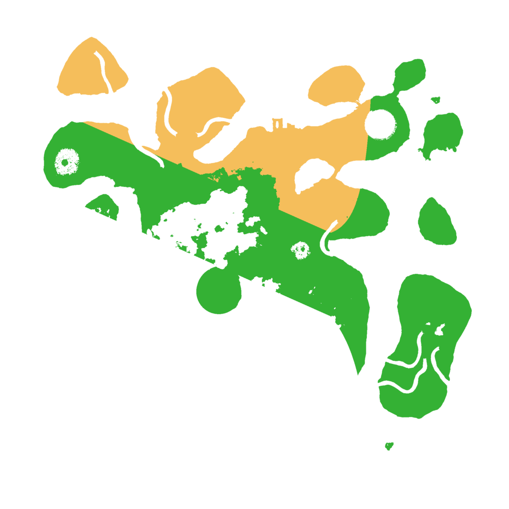 Biome Rust Map: Procedural Map, Size: 3000, Seed: 985572718