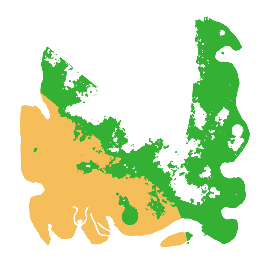 Biome Rust Map: Procedural Map, Size: 4250, Seed: 808016