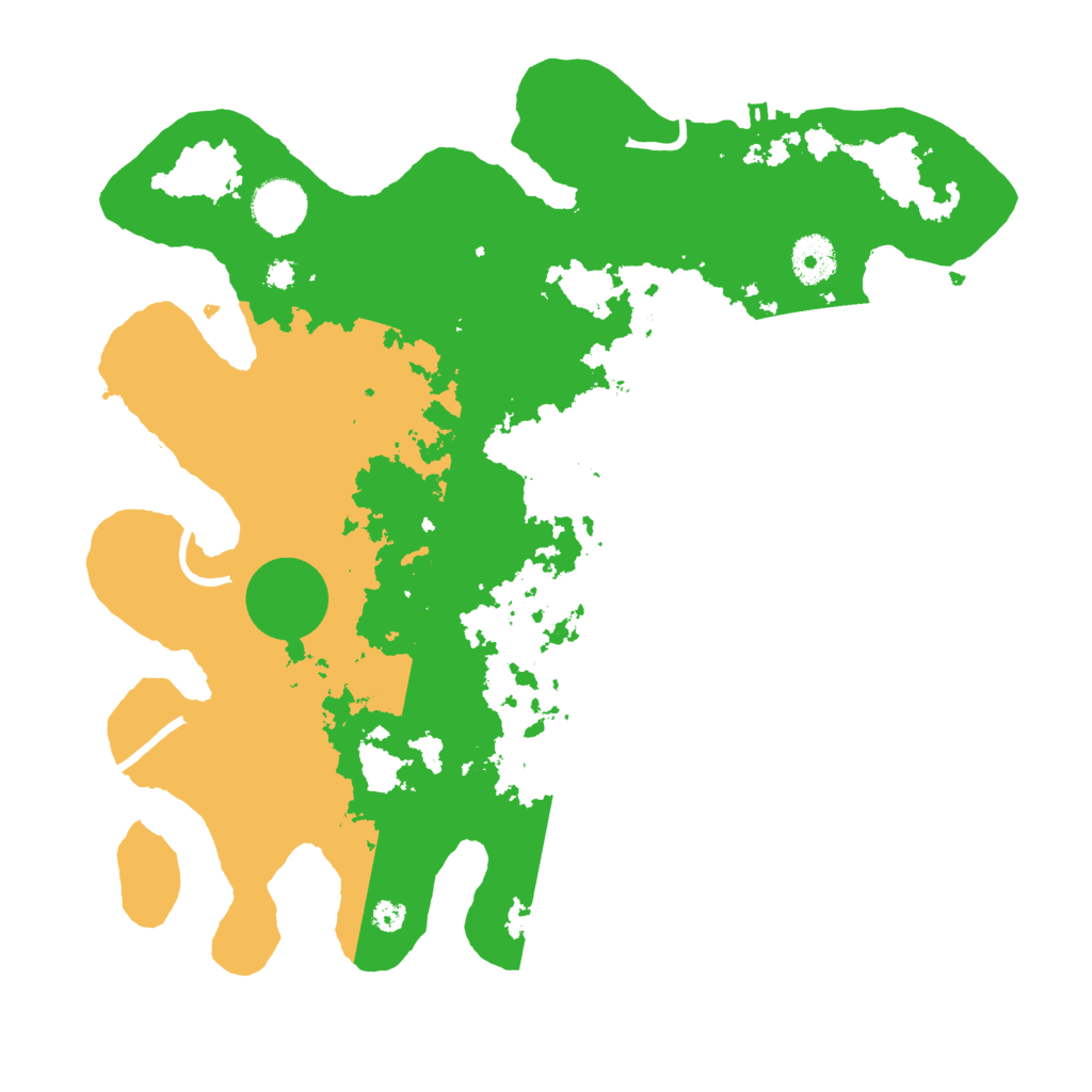 Biome Rust Map: Procedural Map, Size: 3500, Seed: 1779901370