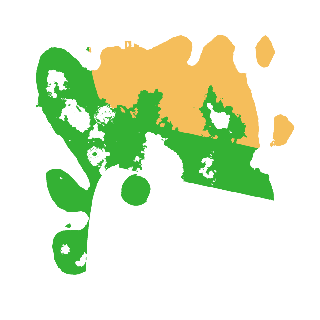 Biome Rust Map: Procedural Map, Size: 3000, Seed: 1000000000