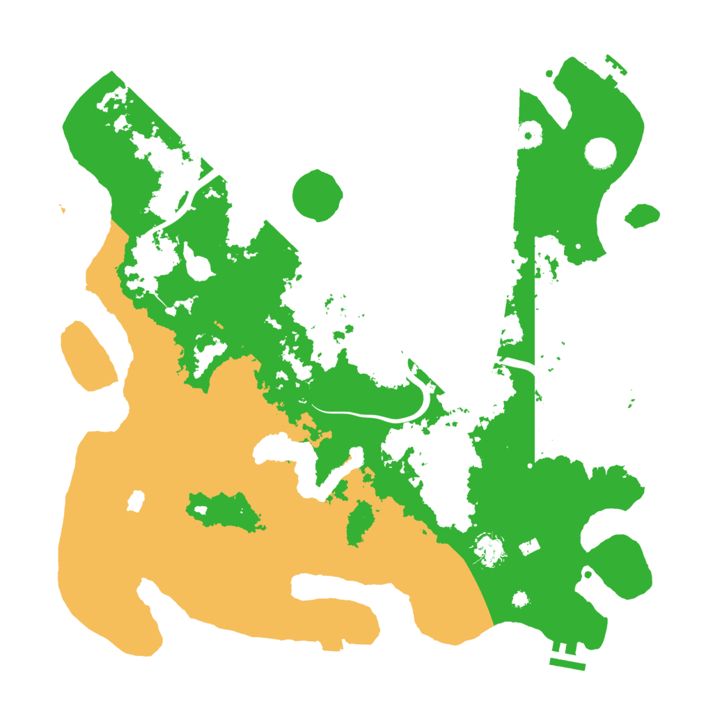 Biome Rust Map: Procedural Map, Size: 4000, Seed: 667619424