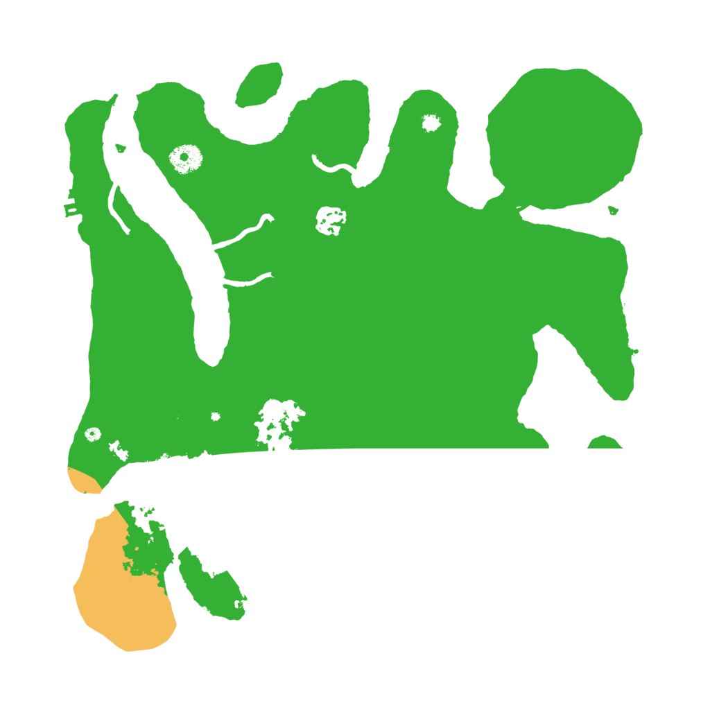 Biome Rust Map: Procedural Map, Size: 3500, Seed: 1195082883