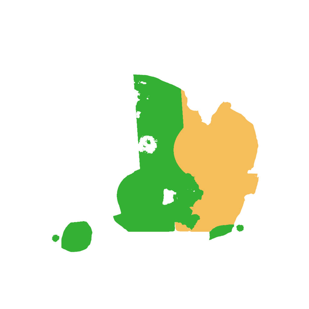 Biome Rust Map: Procedural Map, Size: 1750, Seed: 930