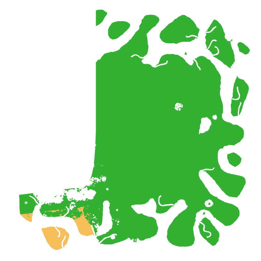 Biome Rust Map: Procedural Map, Size: 5000, Seed: 651568