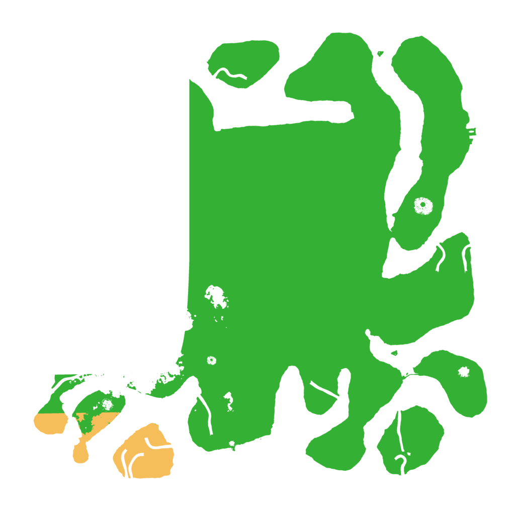 Biome Rust Map: Procedural Map, Size: 4250, Seed: 64495943