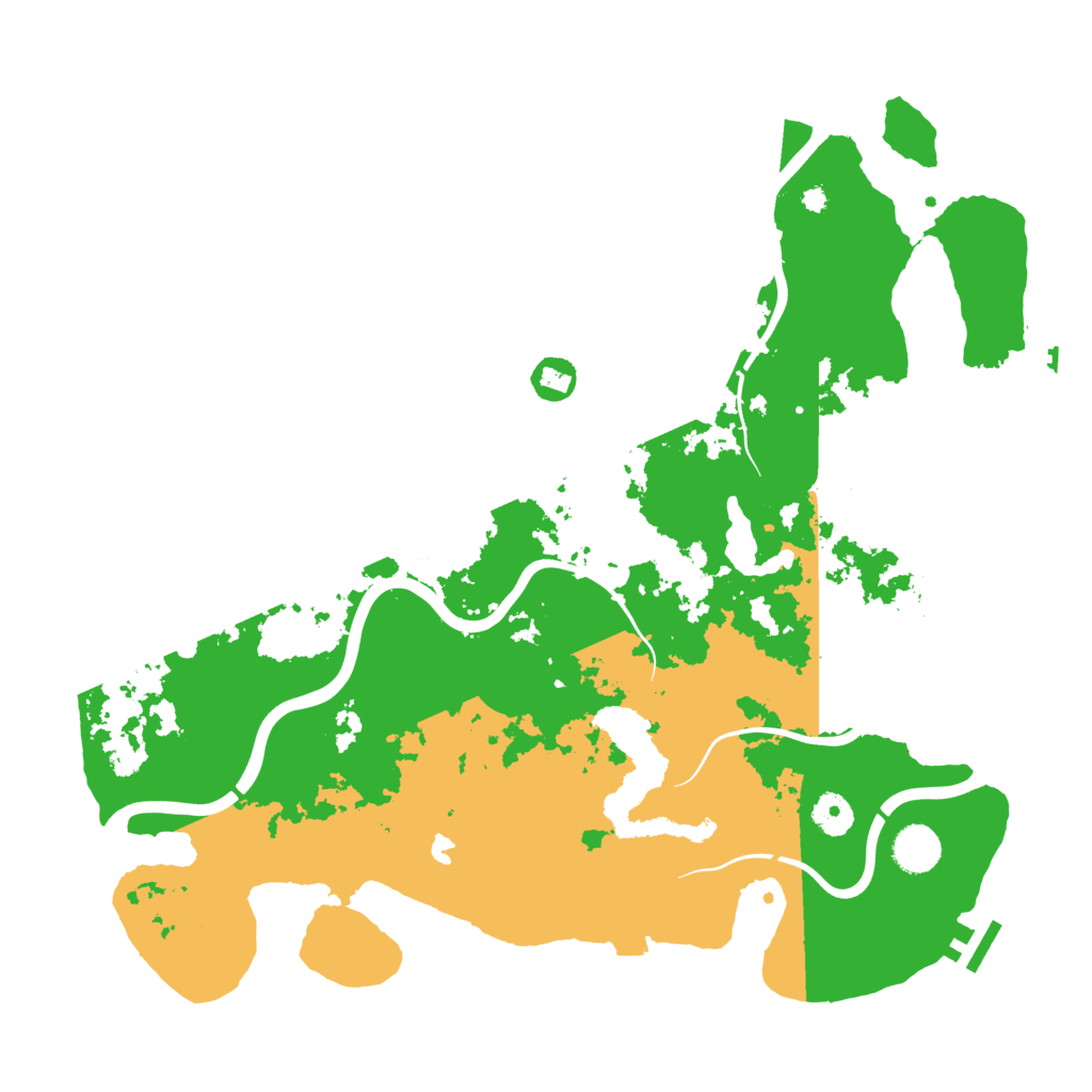 Biome Rust Map: Procedural Map, Size: 4000, Seed: 75937023