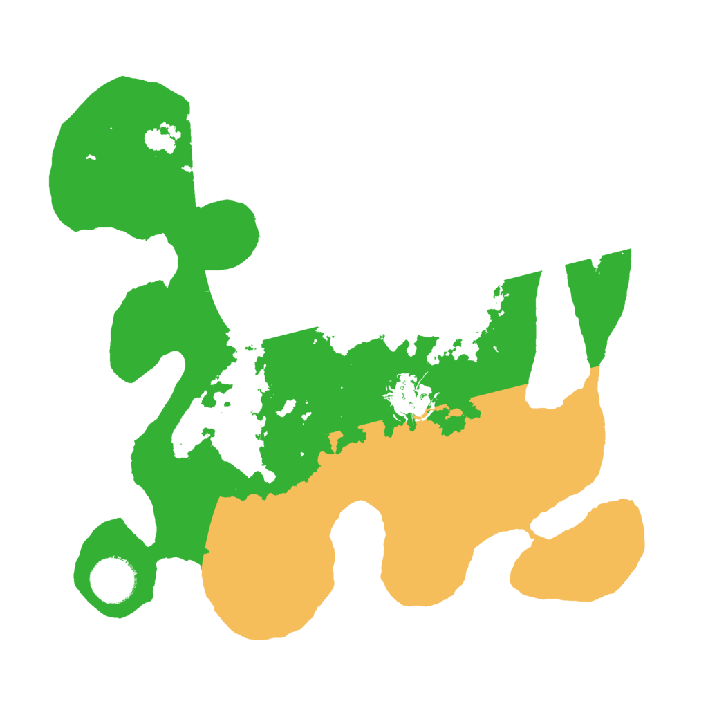 Biome Rust Map: Barren, Size: 2750, Seed: 1