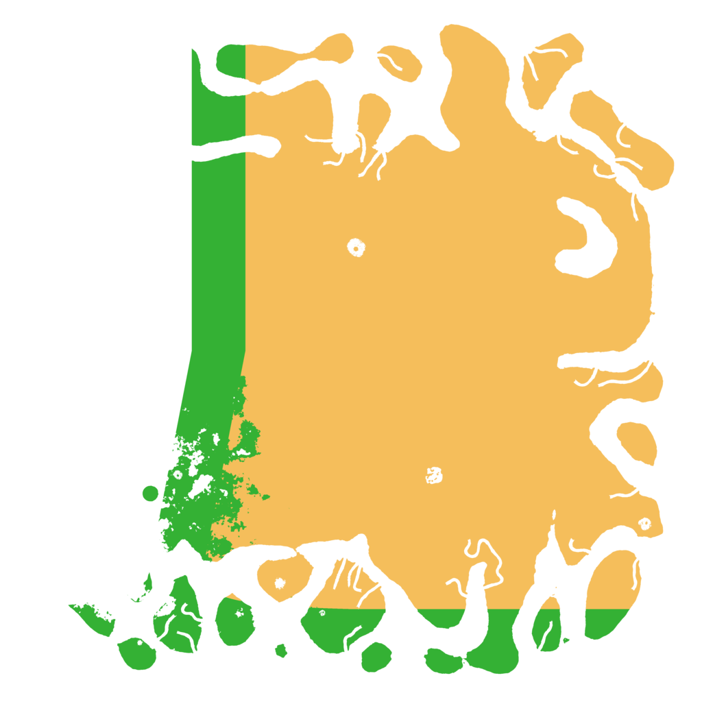 Biome Rust Map: Procedural Map, Size: 6000, Seed: 71529206