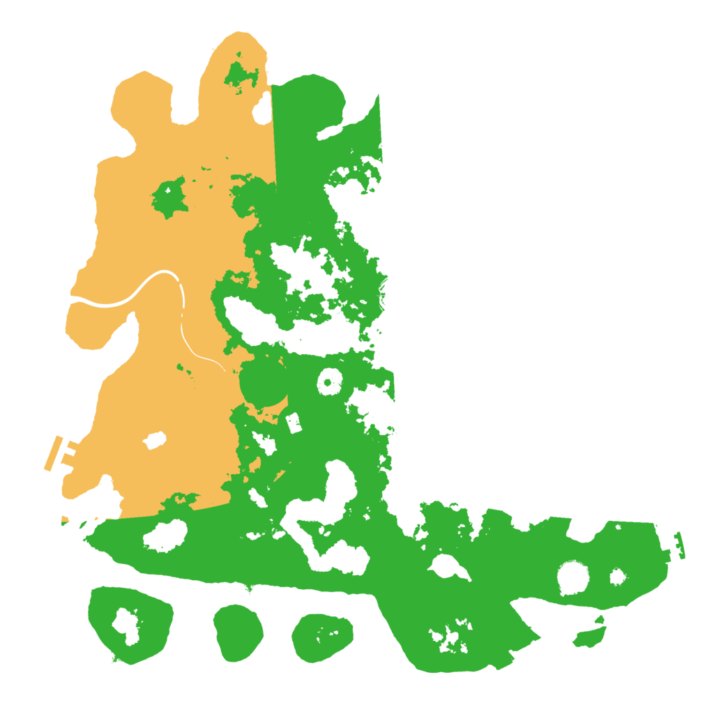 Biome Rust Map: Procedural Map, Size: 4000, Seed: 684188