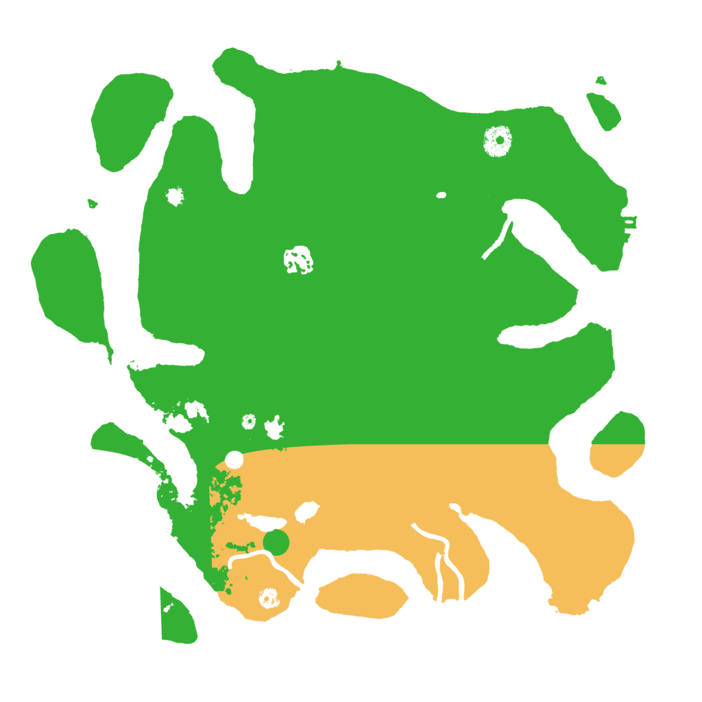 Biome Rust Map: Procedural Map, Size: 3500, Seed: 795843216