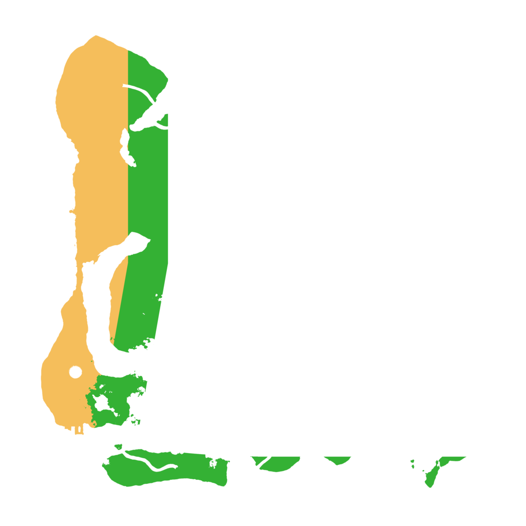 Biome Rust Map: Procedural Map, Size: 3700, Seed: 1088382904