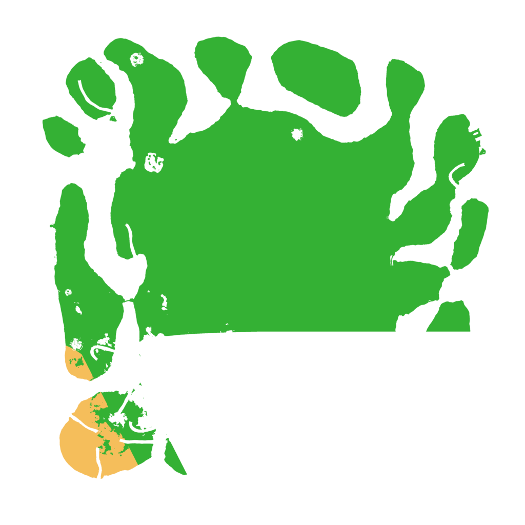 Biome Rust Map: Procedural Map, Size: 4000, Seed: 1639059787