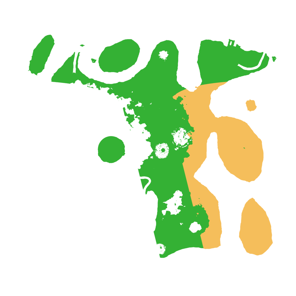 Biome Rust Map: Procedural Map, Size: 3000, Seed: 1943980719