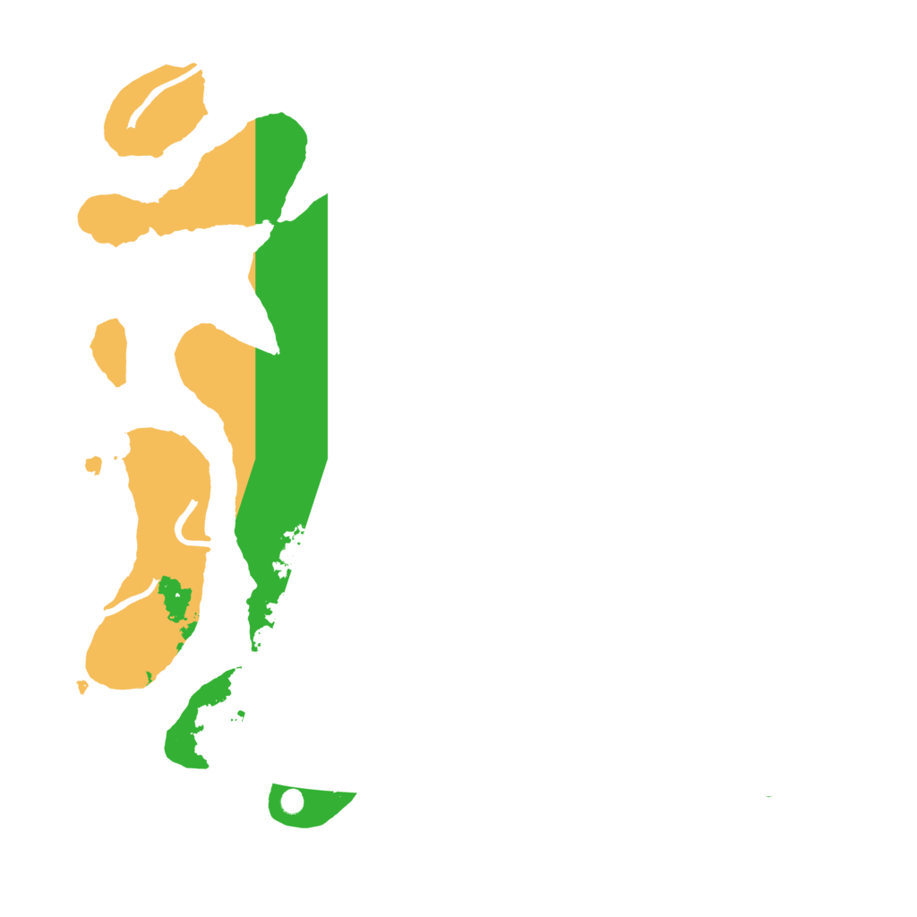 Biome Rust Map: Procedural Map, Size: 3500, Seed: 1006179234