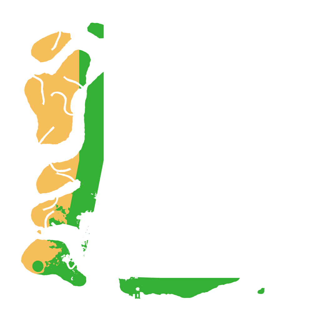Biome Rust Map: Procedural Map, Size: 3800, Seed: 9000000