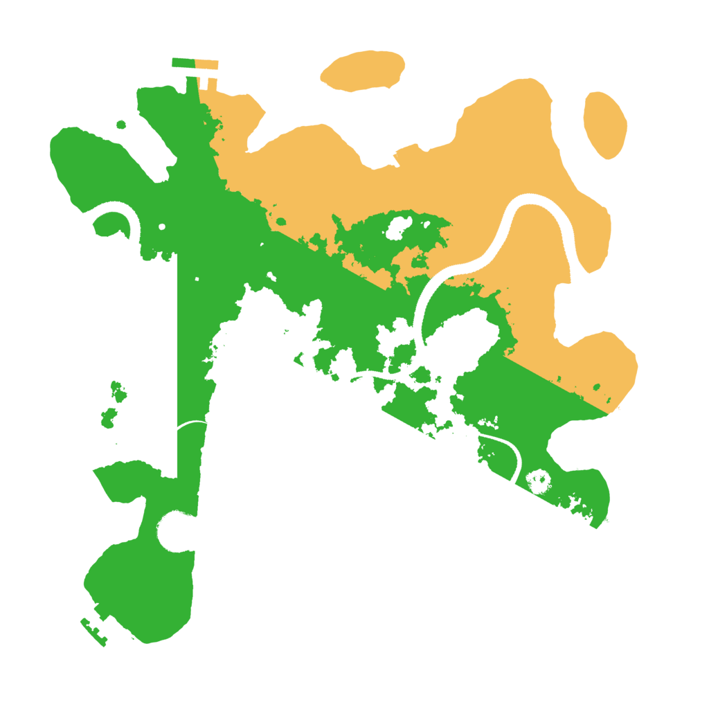 Biome Rust Map: Procedural Map, Size: 3100, Seed: 789421