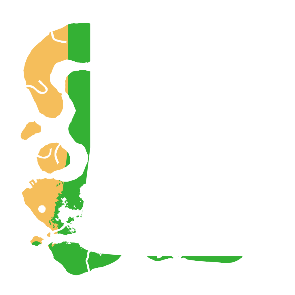 Biome Rust Map: Procedural Map, Size: 3500, Seed: 833621644