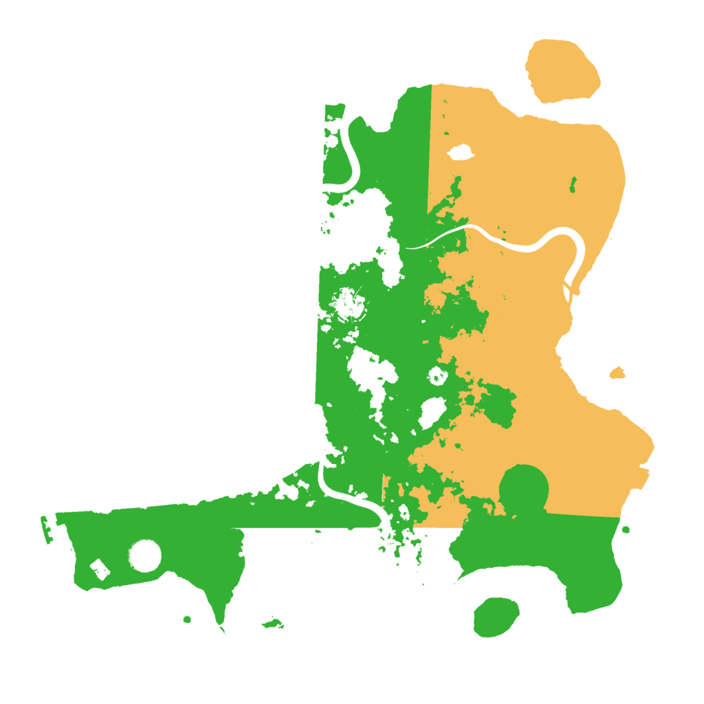 Biome Rust Map: Procedural Map, Size: 3800, Seed: 1397520014