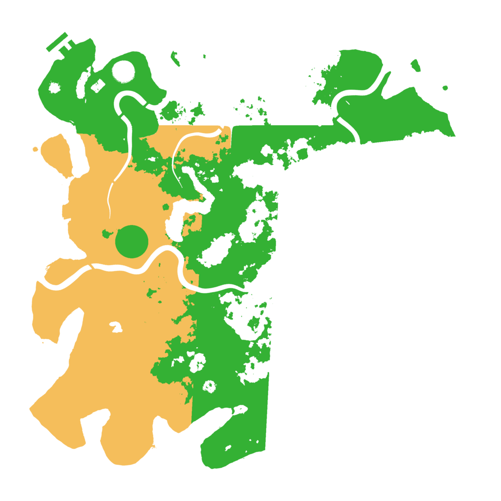 Biome Rust Map: Procedural Map, Size: 4000, Seed: 834483613