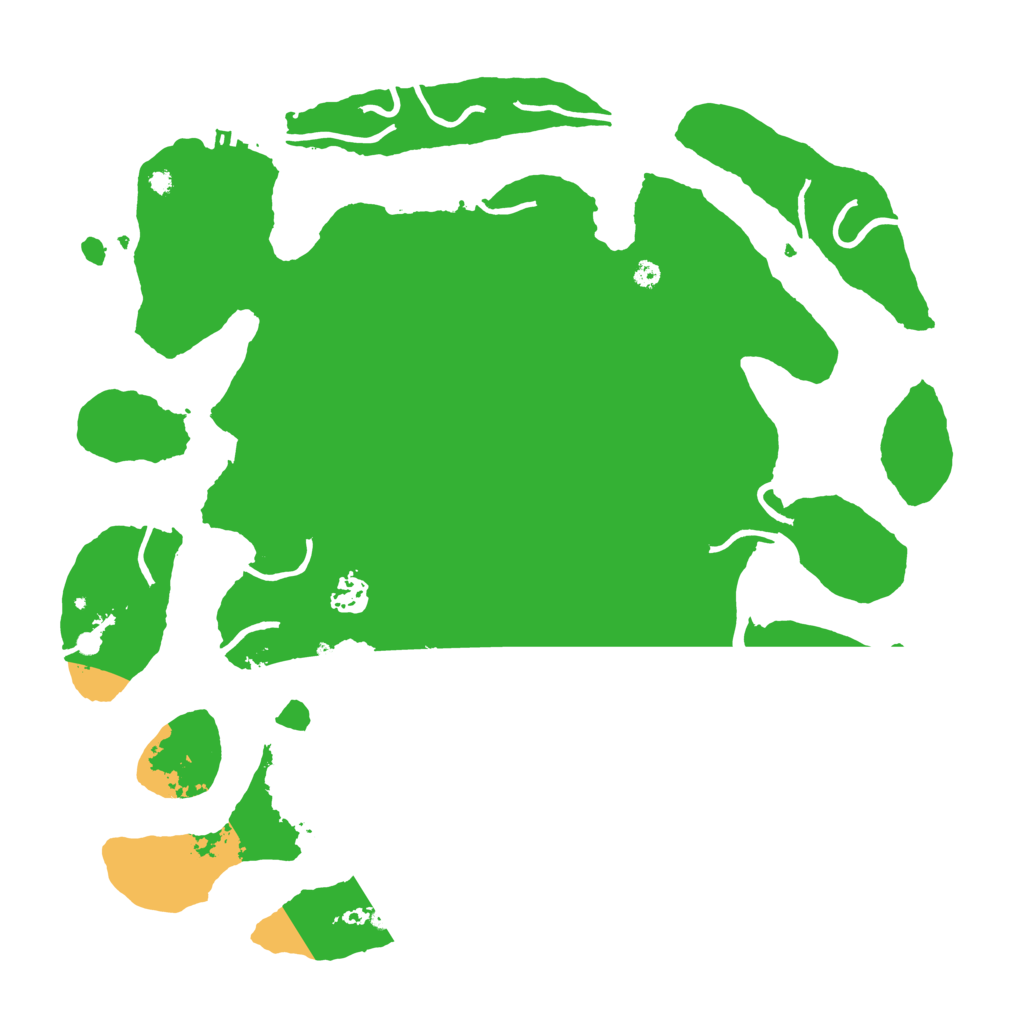 Biome Rust Map: Procedural Map, Size: 3987, Seed: 7253581