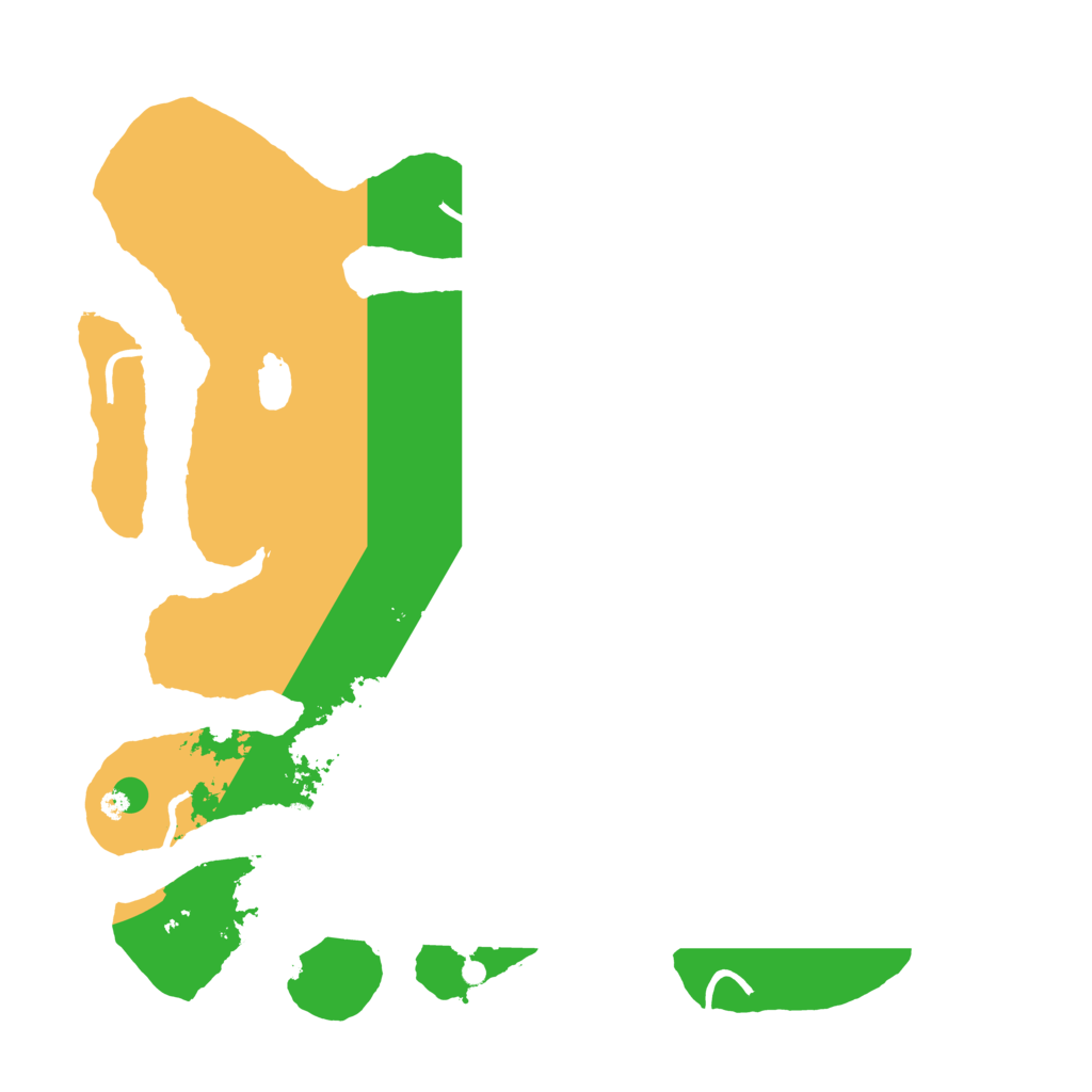 Biome Rust Map: Procedural Map, Size: 3987, Seed: 72535813