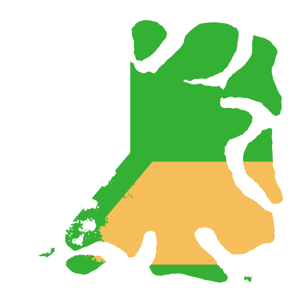 Biome Rust Map: Barren, Size: 4000, Seed: 5478