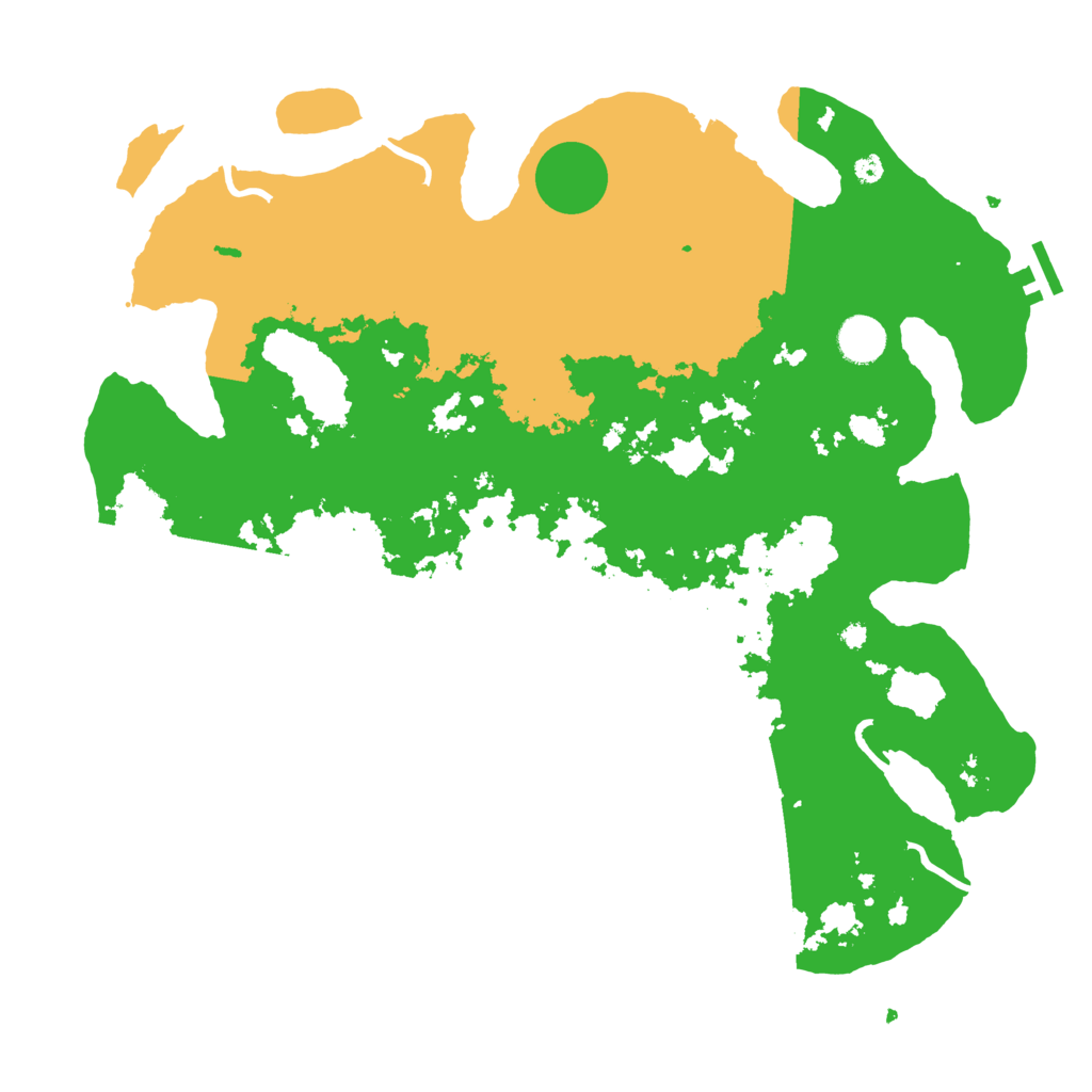 Biome Rust Map: Procedural Map, Size: 3987, Seed: 757223357