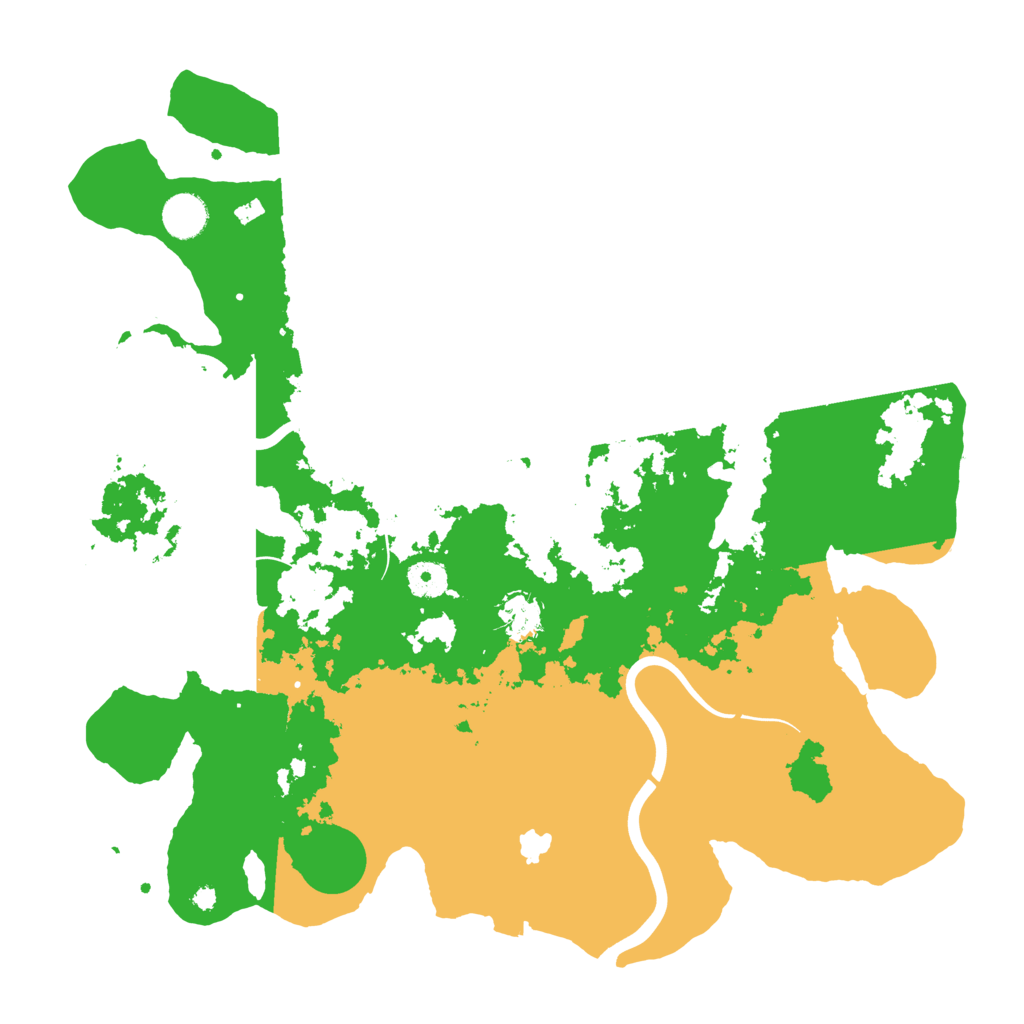 Biome Rust Map: Procedural Map, Size: 4000, Seed: 203555938