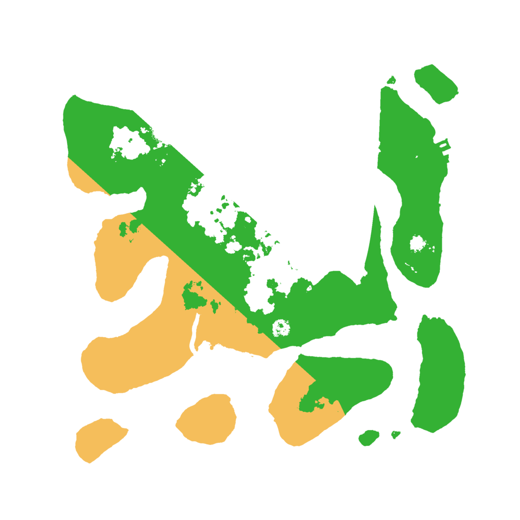 Biome Rust Map: Procedural Map, Size: 3000, Seed: 191115077