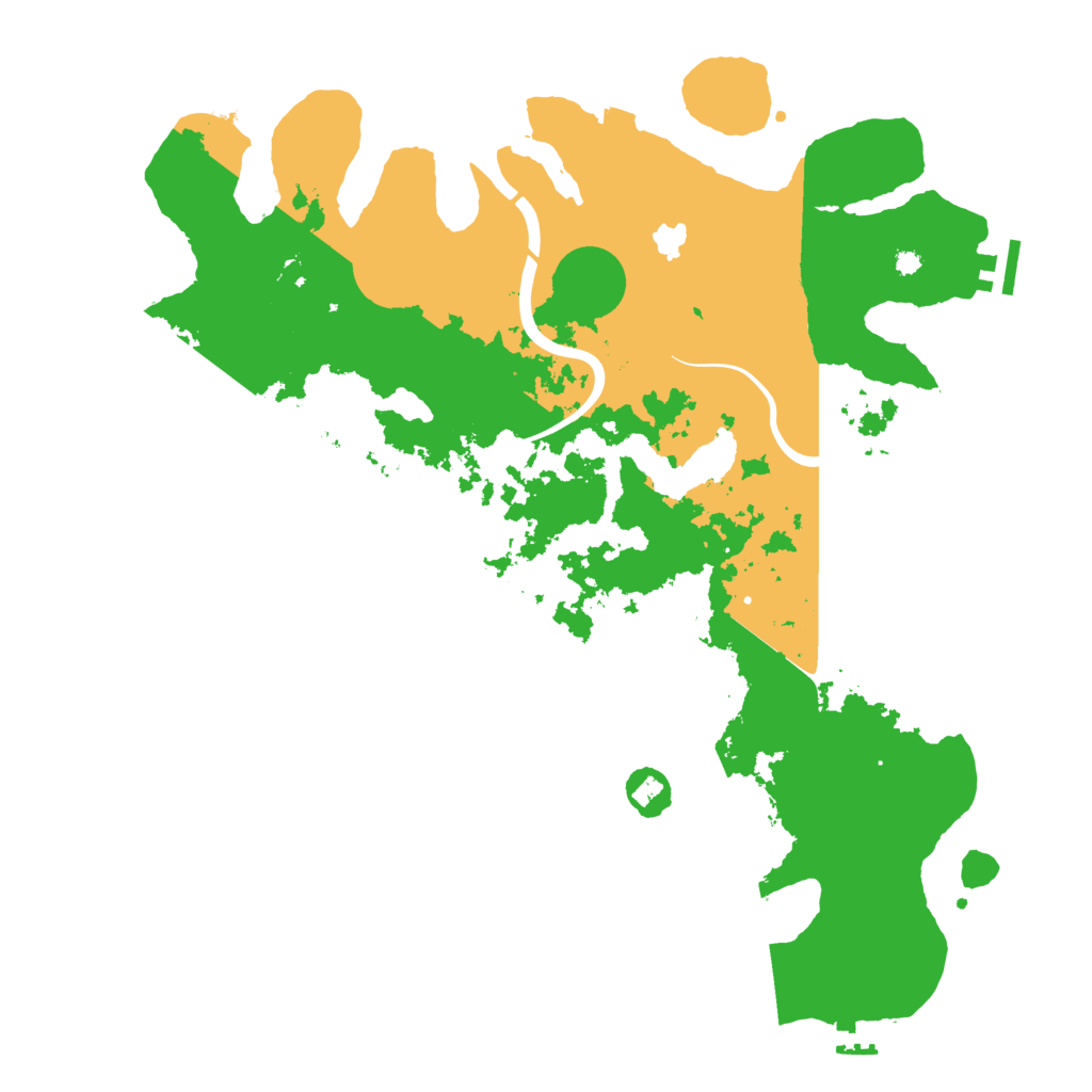 Biome Rust Map: Procedural Map, Size: 4000, Seed: 380663073