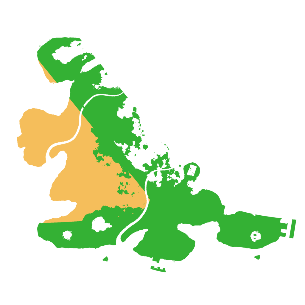 Biome Rust Map: Procedural Map, Size: 3000, Seed: 2078952592