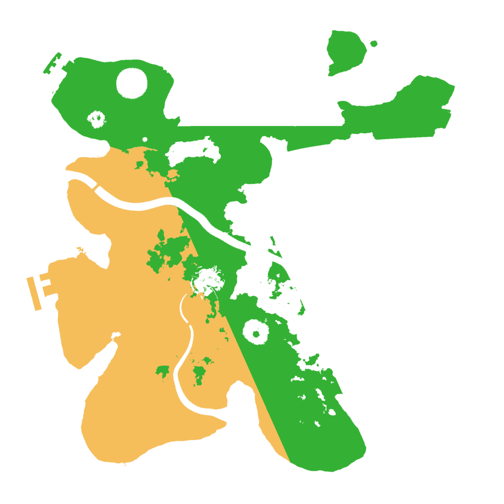 Biome Rust Map: Procedural Map, Size: 3000, Seed: 1506743870