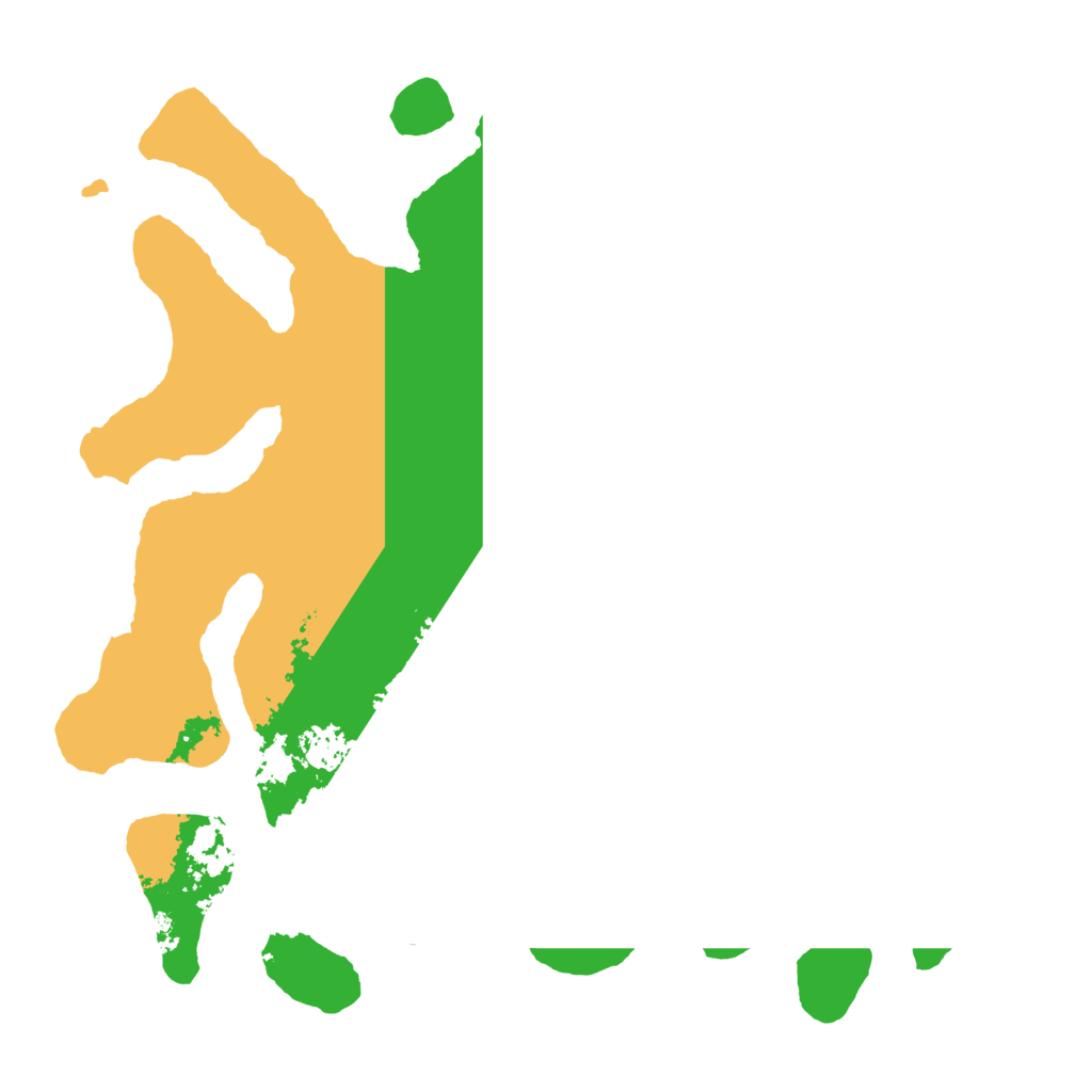 Biome Rust Map: Barren, Size: 4500, Seed: 1161526736