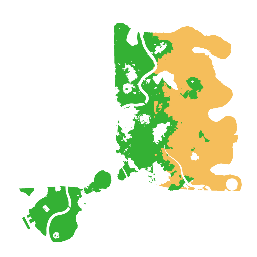 Biome Rust Map: Procedural Map, Size: 4000, Seed: 749851694