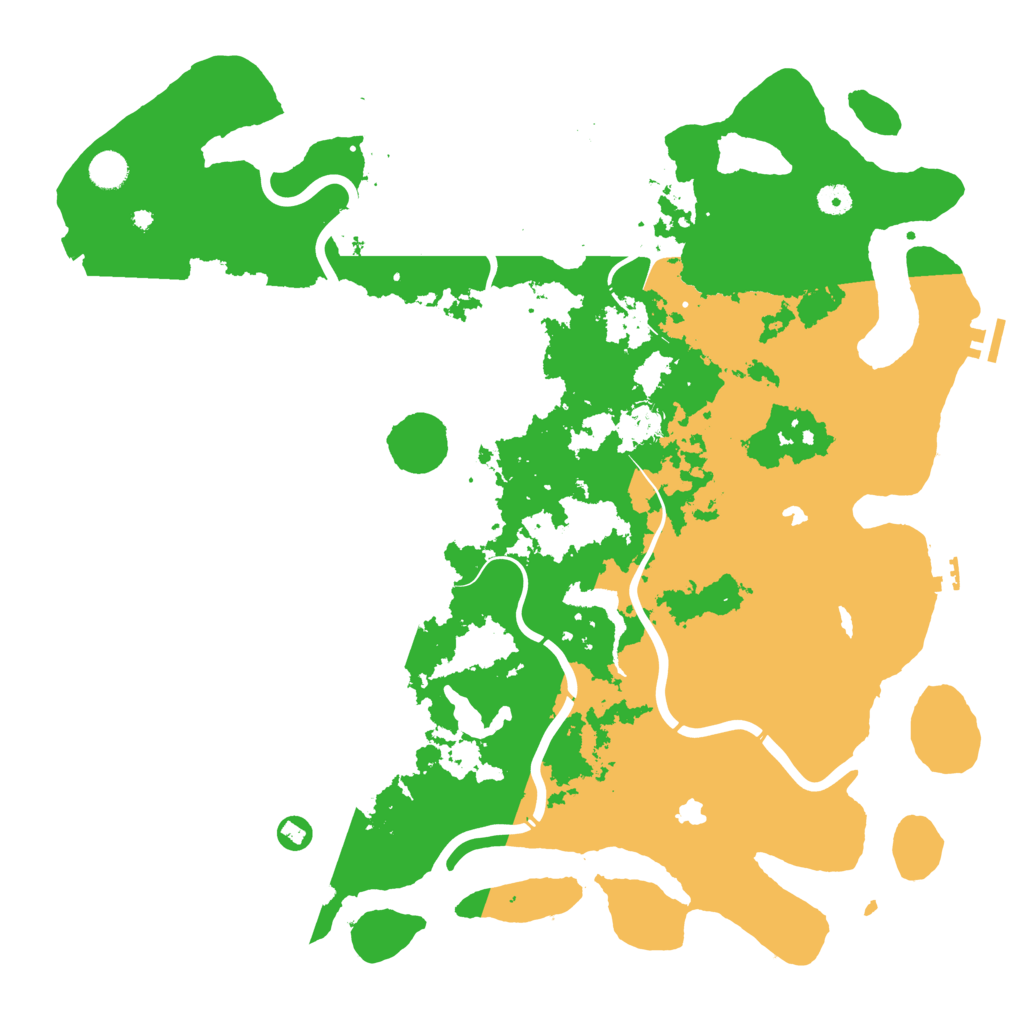 Biome Rust Map: Procedural Map, Size: 4700, Seed: 978151