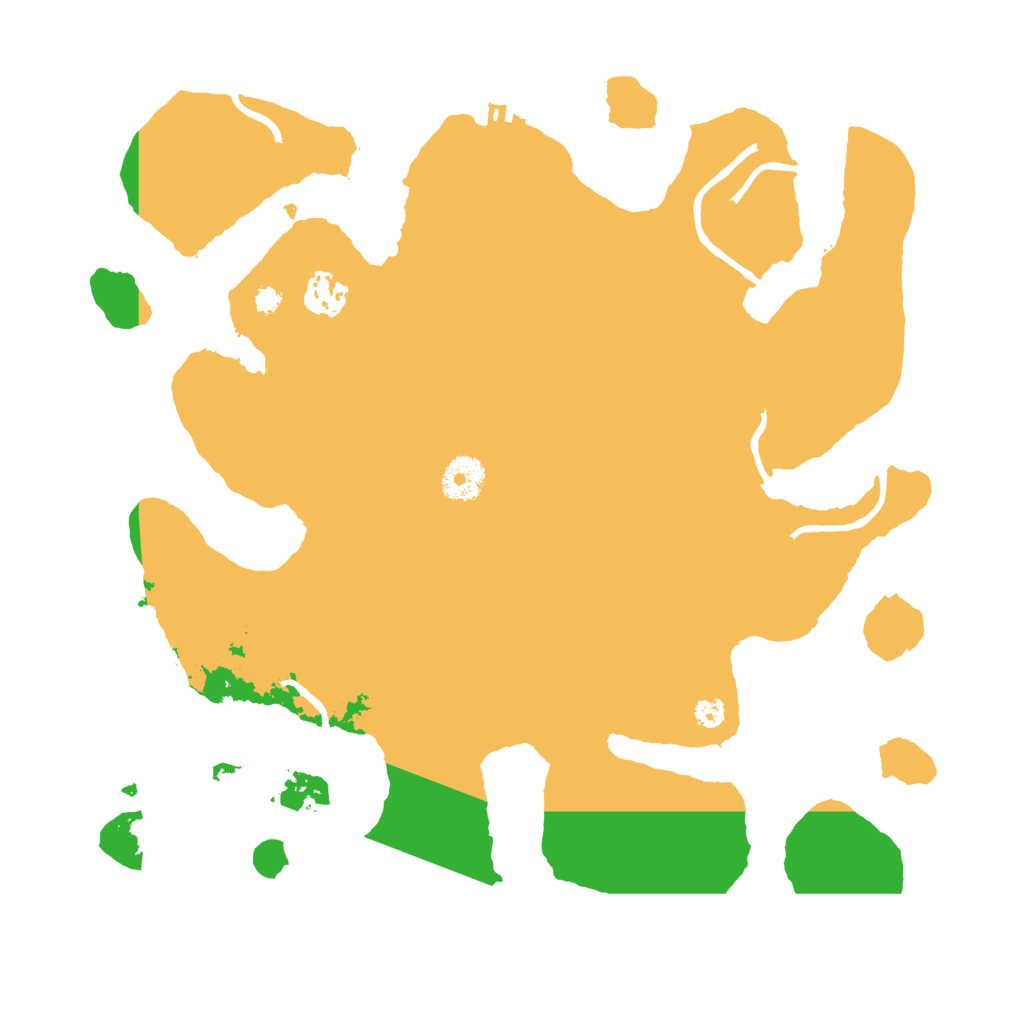 Biome Rust Map: Procedural Map, Size: 3500, Seed: 1604622569