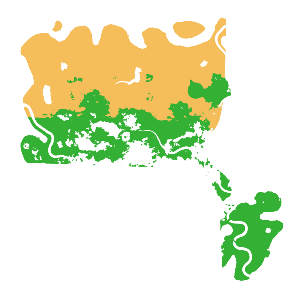 Biome Rust Map: Procedural Map, Size: 5000, Seed: 797847509