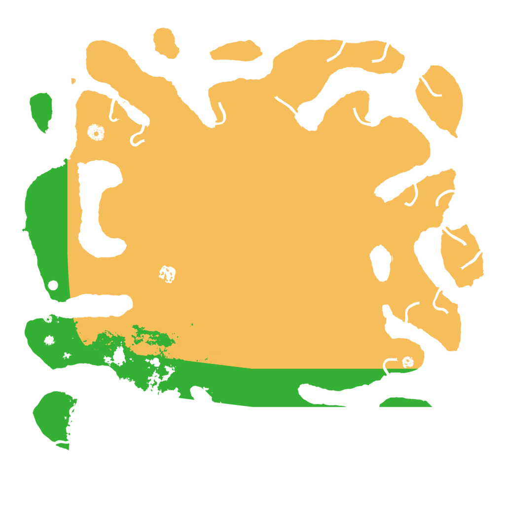 Biome Rust Map: Procedural Map, Size: 4500, Seed: 554218927